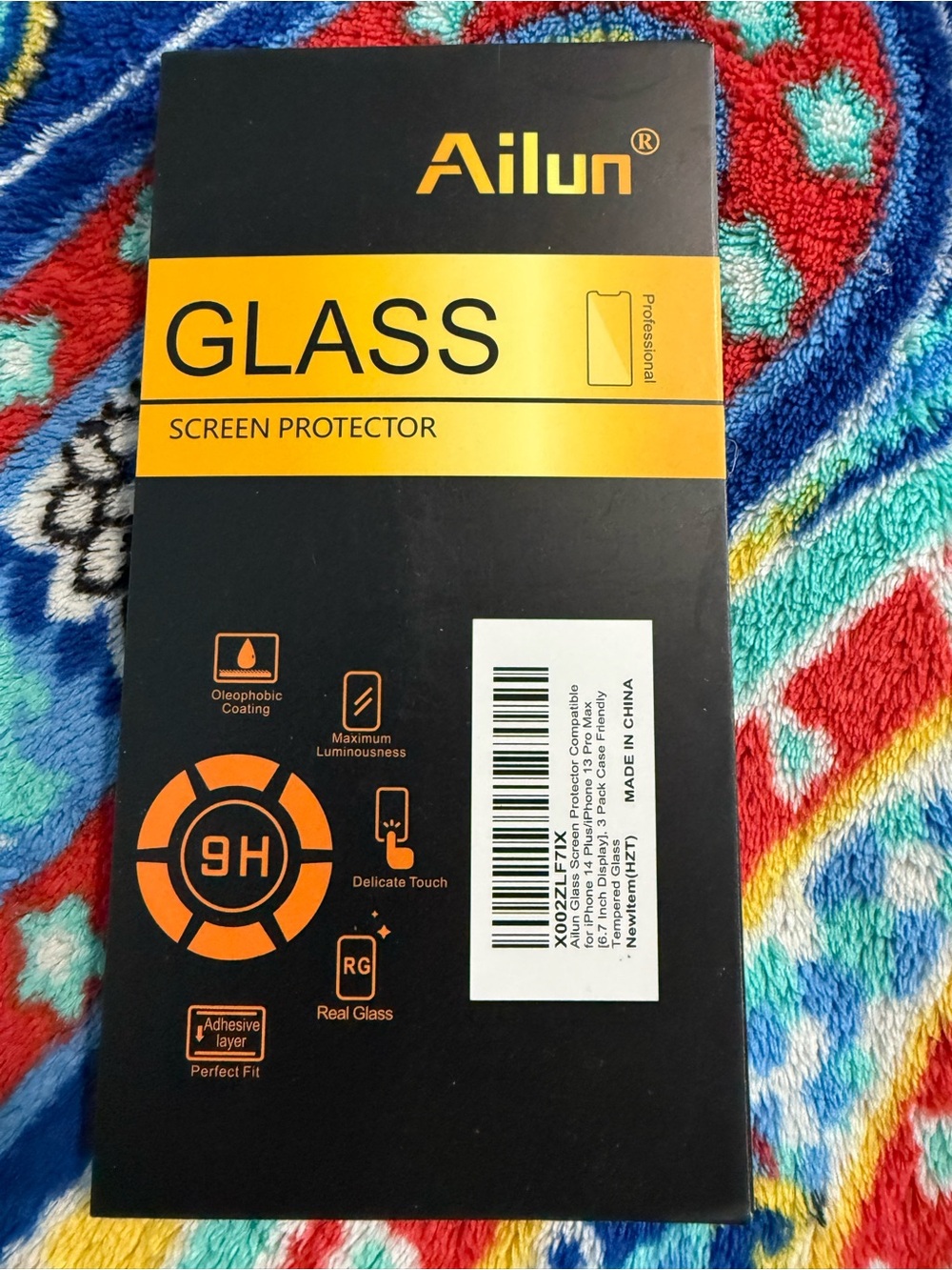 Ailun Screen Glass Protector NEW NWT Iphone 13 Pro Max & 14 Plus